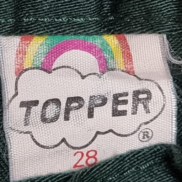 VINTAGE DEADSTOCK 80'S TOPPER high waisted pants - Picture 4 of 4